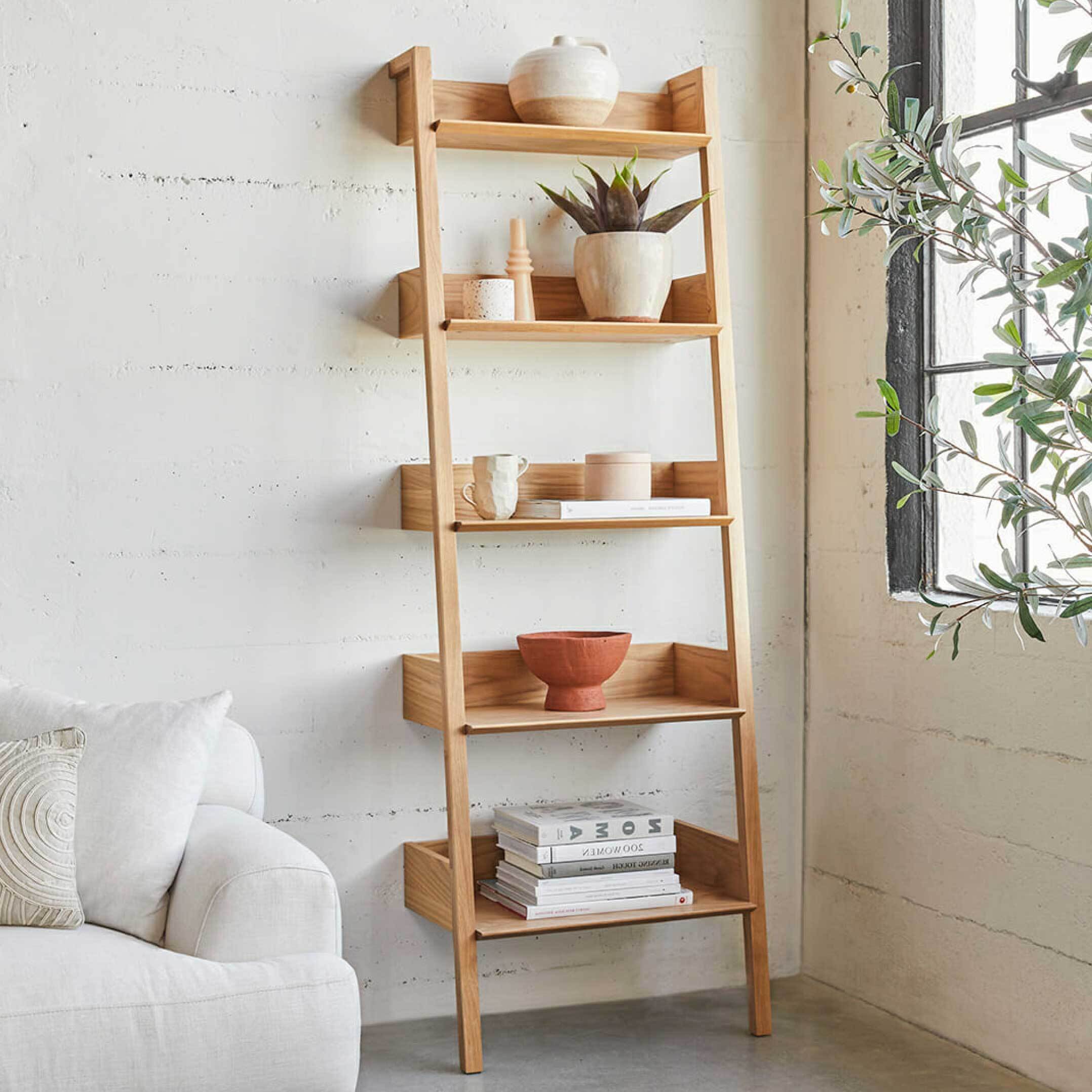 Shop shelving.
