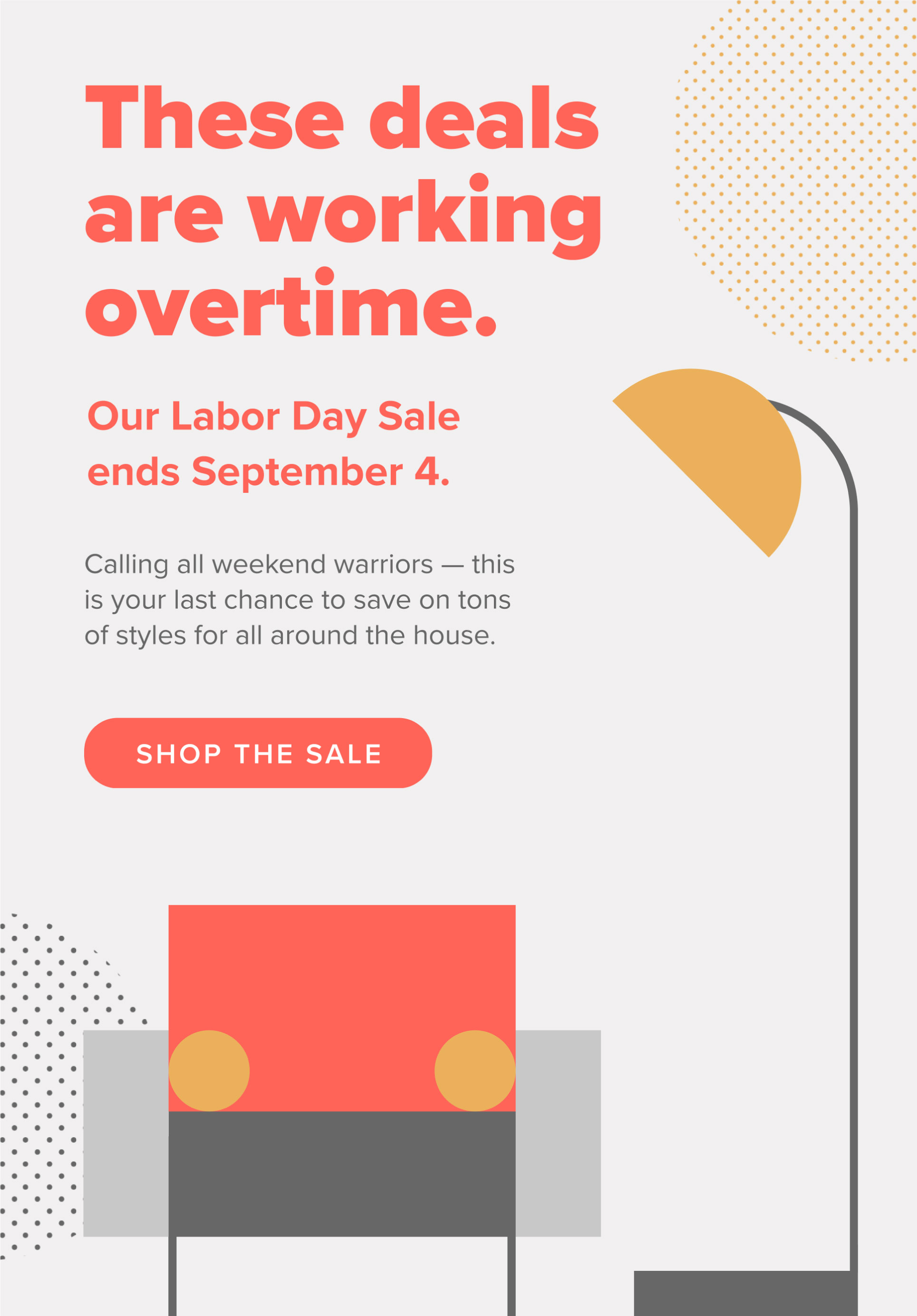 Calling all weekend warriors — this is your last chance to save on tons of styles for all around the house.