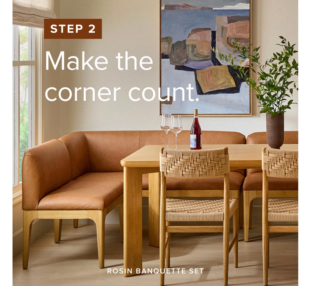 Step 2. Make the corner count.